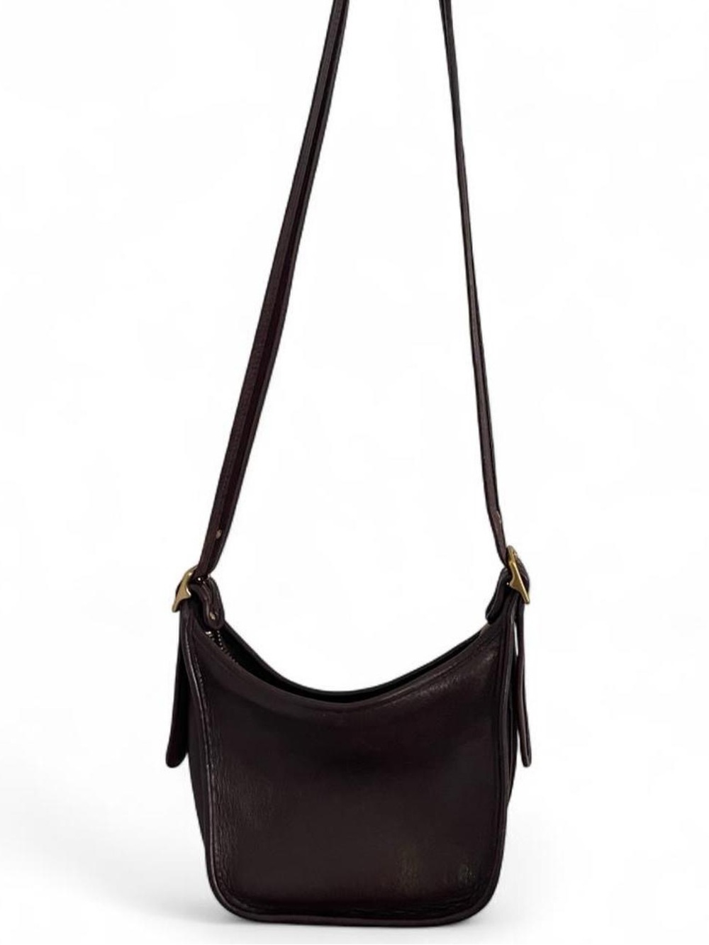 COACH • Vintage 90s Genuine Leather Janice Legacy 9950 Shoulder Crossbody Bag